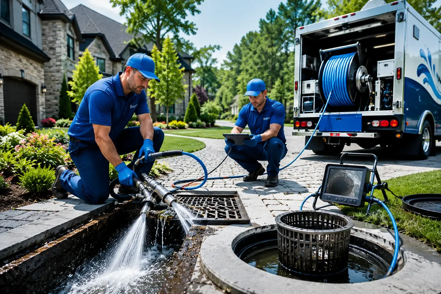 Local outdoor drain cleaning professionals in Vanderbilt, TX